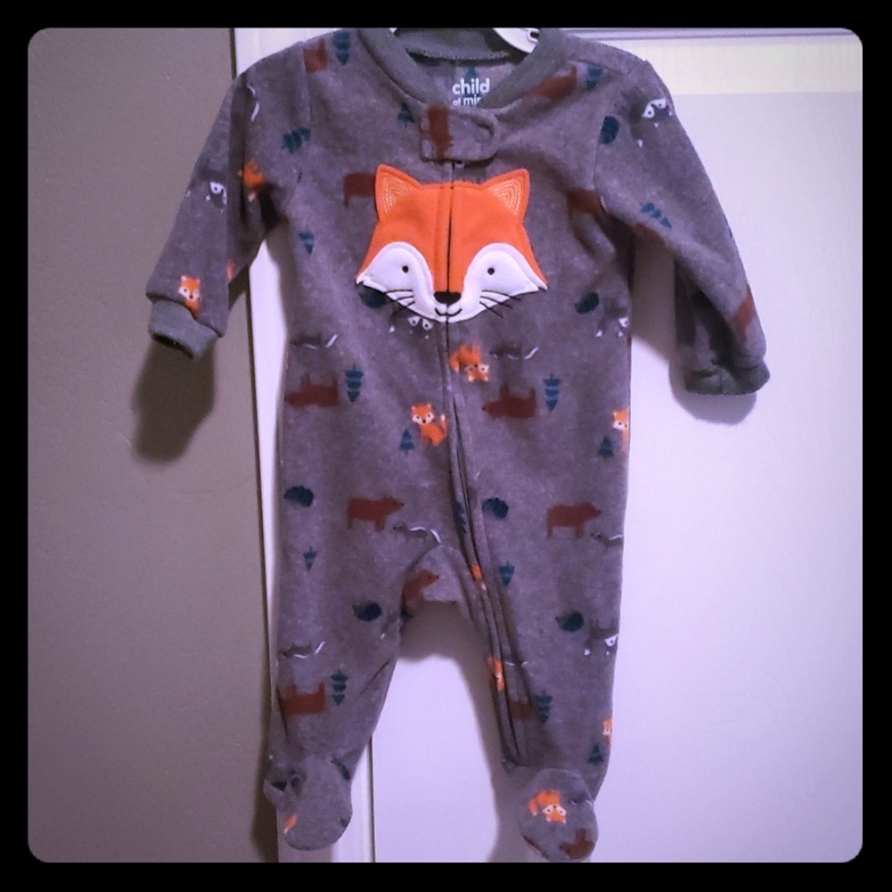 Fleece Sleep N Play outfit